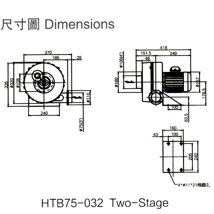 吸塵高壓風(fēng)機(jī)