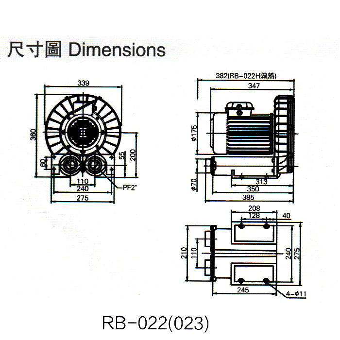 高壓鼓風機