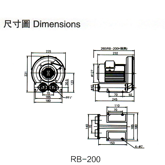 吸塵高壓風(fēng)機(jī)