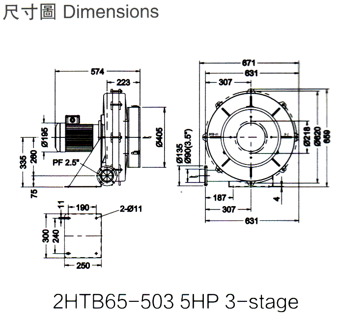 多段式中壓風(fēng)機(jī)